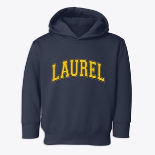Laurel Mississippi Varsity Toddler Hoodie