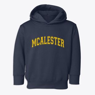 Mcalester Oklahoma Varsity Toddler Hoodie