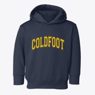 Coldfoot Alaska Varsity Toddler Hoodie
