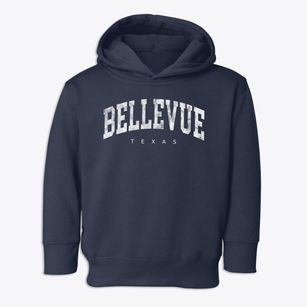 Bellevue Texas Urban Vibe Toddler Hoodie