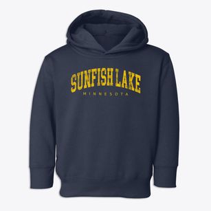 Sunfish Lake Minnesota Urban Vibe Toddler Hoodie