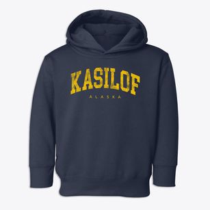 Kasilof Alaska Urban Vibe Toddler Hoodie