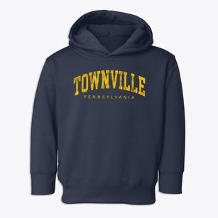 Townville Pennsylvania Urban Vibe Toddler Hoodie