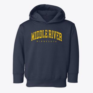 Middle River Minnesota Urban Vibe Toddler Hoodie