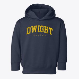 Dwight Kansas Urban Vibe Toddler Hoodie