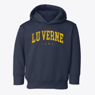 Lu Verne Iowa Urban Vibe Toddler Hoodie