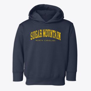 Sugar Mountain North Carolina Urban Vibe Toddler Hoodie