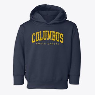 Columbus North Dakota Urban Vibe Toddler Hoodie