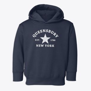 Queensbury New York Star Toddler Hoodie