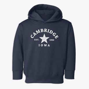 Cambridge Iowa Star Toddler Hoodie