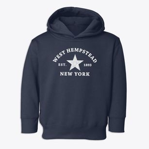 West Hempstead New York Star Toddler Hoodie
