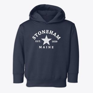 Stoneham Maine Star Toddler Hoodie