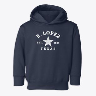 E. Lopez Texas Star Toddler Hoodie