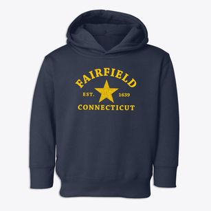 Fairfield Connecticut Star Toddler Hoodie