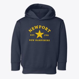 Newport New Hampshire Star Toddler Hoodie