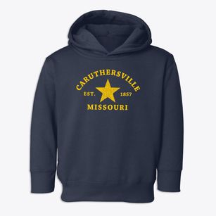 Caruthersville Missouri Star Toddler Hoodie