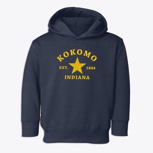 Kokomo Indiana Star Toddler Hoodie