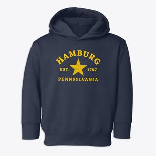 Hamburg Pennsylvania Star Toddler Hoodie