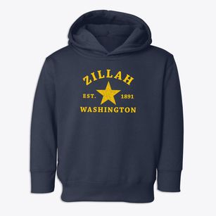 Zillah Washington Star Toddler Hoodie