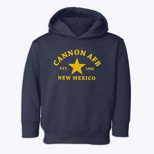 Cannon Afb New Mexico Star Toddler Hoodie