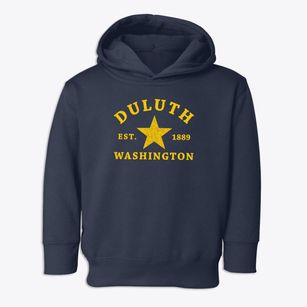 Duluth Washington Star Toddler Hoodie