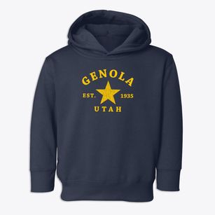 Genola Utah Star Toddler Hoodie