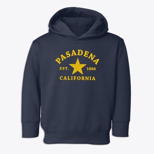 Pasadena California Star Toddler Hoodie