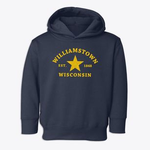 Williamstown Wisconsin Star Toddler Hoodie
