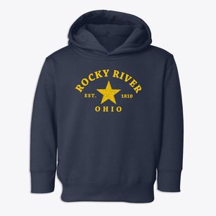 Rocky River Ohio Star Toddler Hoodie