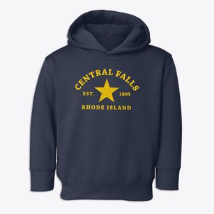 Central Falls Rhode Island Star Toddler Hoodie