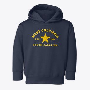 West Columbia South Carolina Star Toddler Hoodie