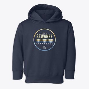 Sewanee Tennessee Color Fade Toddler Hoodie