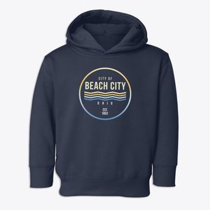 Beach City Ohio Color Fade Toddler Hoodie
