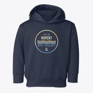 Rupert West Virginia Color Fade Toddler Hoodie