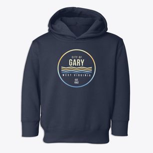 Gary West Virginia Color Fade Toddler Hoodie
