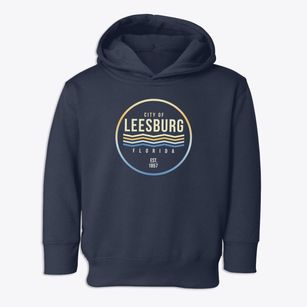 Leesburg Florida Color Fade Toddler Hoodie