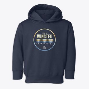 Winsted Connecticut Color Fade Toddler Hoodie