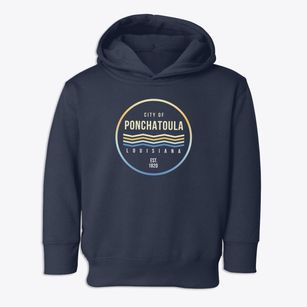 Ponchatoula Louisiana Color Fade Toddler Hoodie
