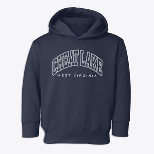 Cheat Lake West Virginia Inline Toddler Hoodie