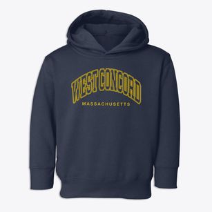 West Concord Massachusetts Inline Toddler Hoodie