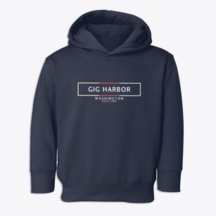 Gig Harbor Washington Artbox Toddler Hoodie