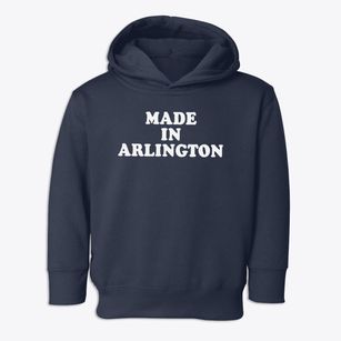Arlington Massachusetts Classic 70s Toddler Hoodie