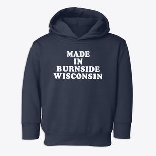 Burnside Wisconsin Classic 70s Toddler Hoodie