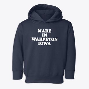 Wahpeton Iowa Classic 70s Toddler Hoodie
