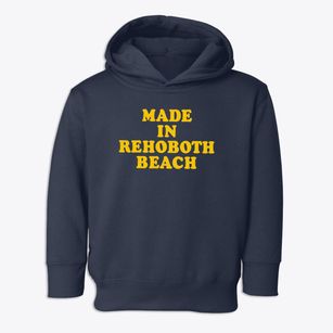 Rehoboth Beach Delaware Classic 70s Toddler Hoodie