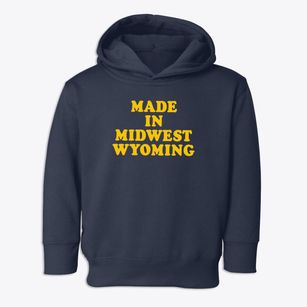 Midwest Wyoming Classic 70s Toddler Hoodie
