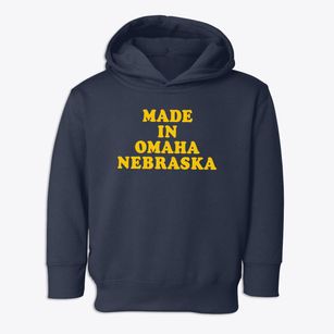Omaha Nebraska Classic 70s Toddler Hoodie