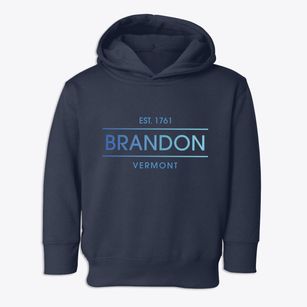 Brandon Vermont Horizon Toddler Hoodie