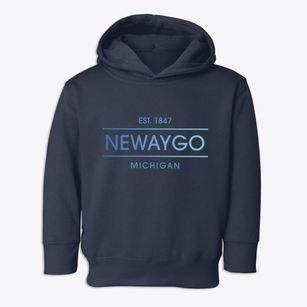Newaygo Michigan Horizon Toddler Hoodie