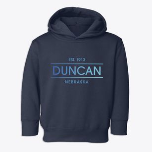 Duncan Nebraska Horizon Toddler Hoodie
